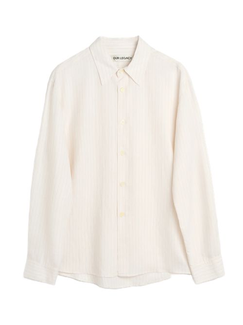OUR LEGACYCamicia Beyond a righe Our Legacy | M4262BCSCREAM STRIPE